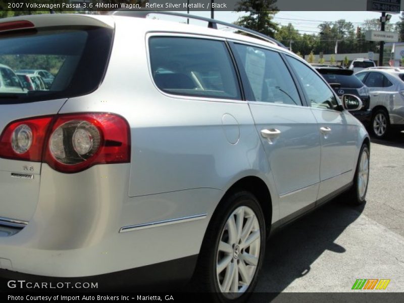 Reflex Silver Metallic / Black 2007 Volkswagen Passat 3.6 4Motion Wagon