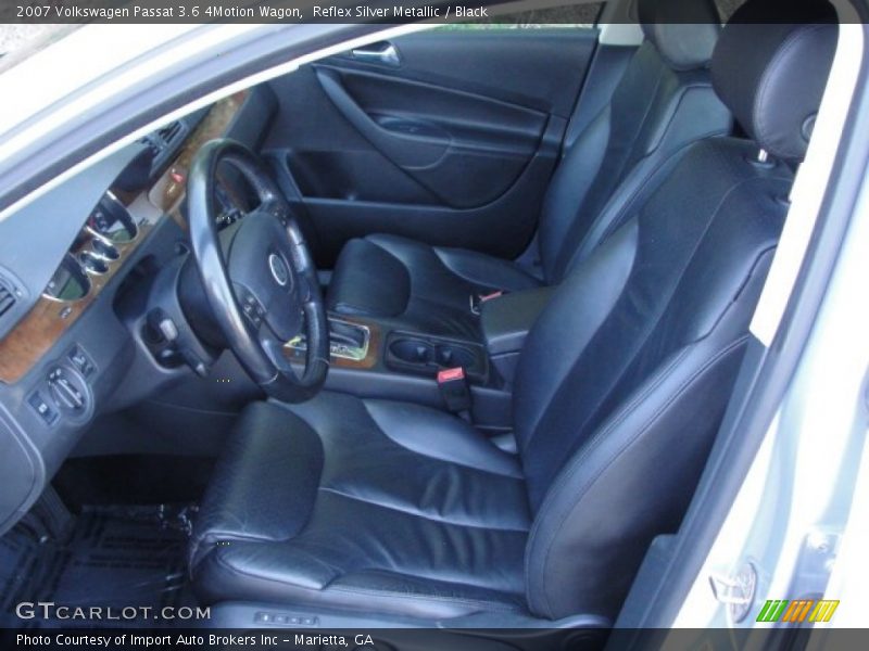 Reflex Silver Metallic / Black 2007 Volkswagen Passat 3.6 4Motion Wagon