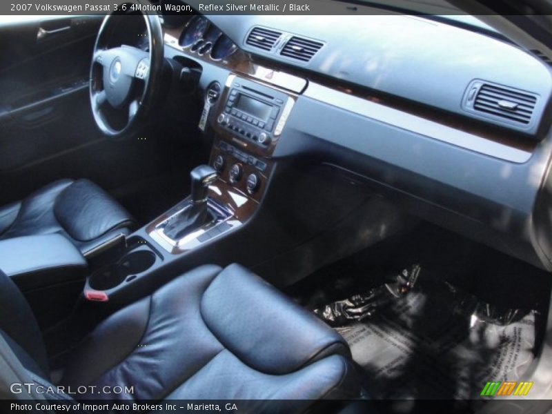 Reflex Silver Metallic / Black 2007 Volkswagen Passat 3.6 4Motion Wagon