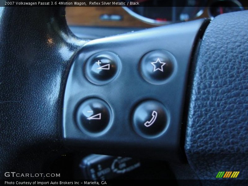 Controls of 2007 Passat 3.6 4Motion Wagon