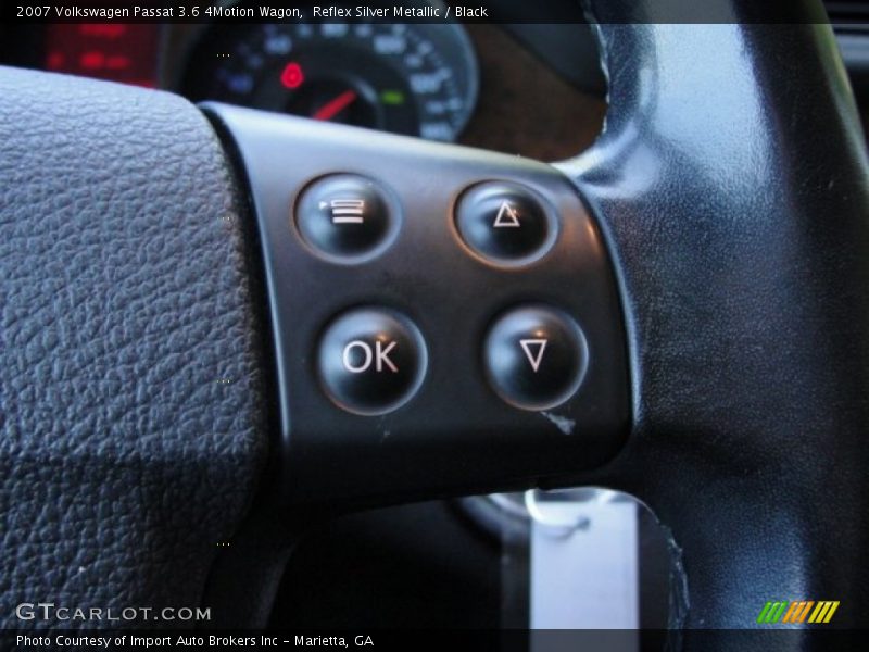 Controls of 2007 Passat 3.6 4Motion Wagon