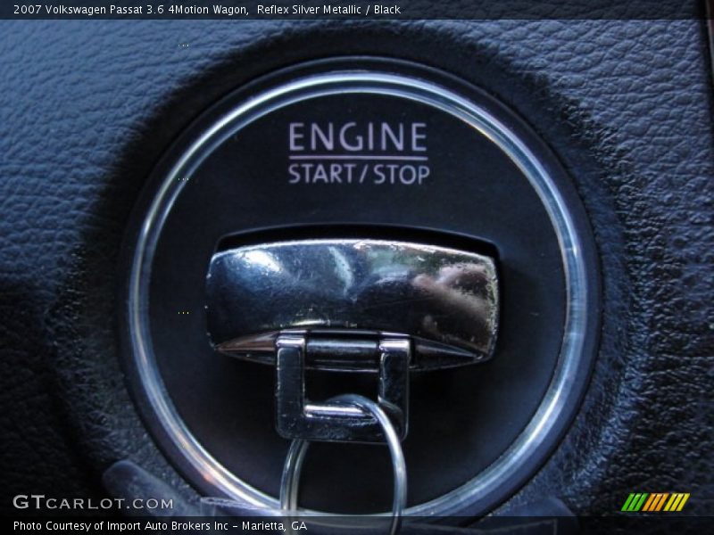 Reflex Silver Metallic / Black 2007 Volkswagen Passat 3.6 4Motion Wagon