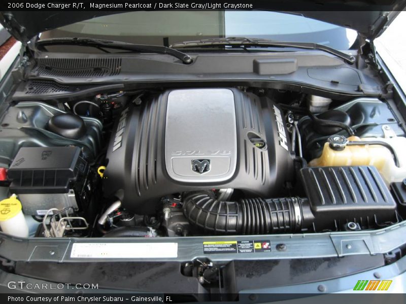 Magnesium Pearlcoat / Dark Slate Gray/Light Graystone 2006 Dodge Charger R/T