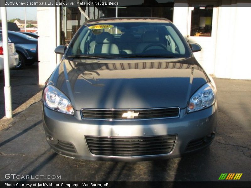 Dark Silver Metallic / Neutral Beige 2008 Chevrolet Impala LT