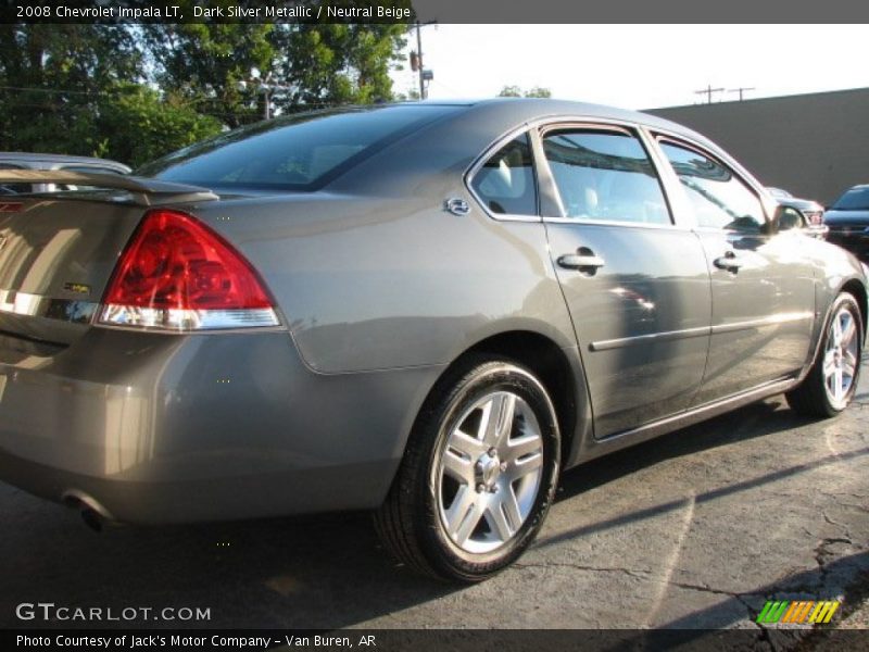 Dark Silver Metallic / Neutral Beige 2008 Chevrolet Impala LT