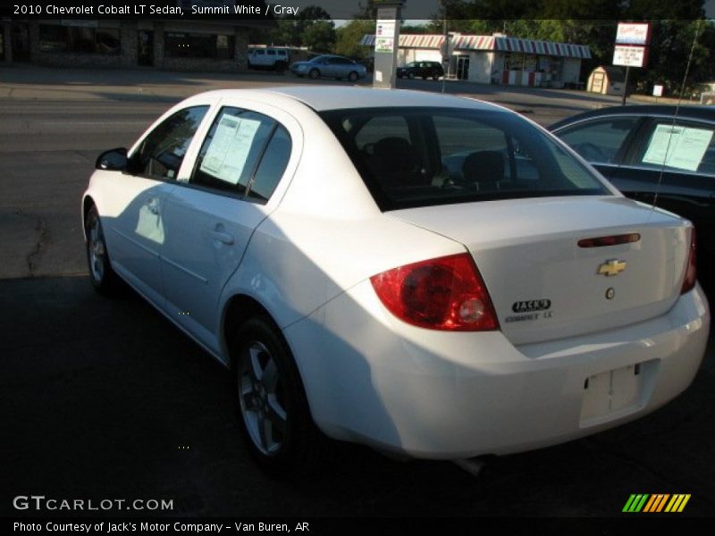 Summit White / Gray 2010 Chevrolet Cobalt LT Sedan