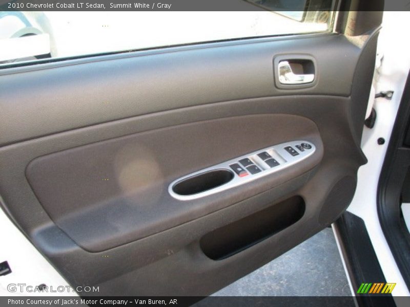Summit White / Gray 2010 Chevrolet Cobalt LT Sedan