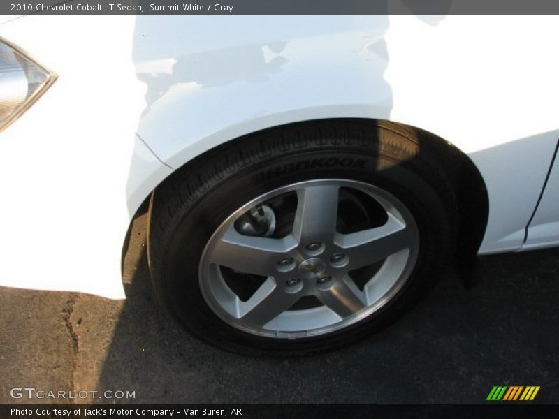 Summit White / Gray 2010 Chevrolet Cobalt LT Sedan