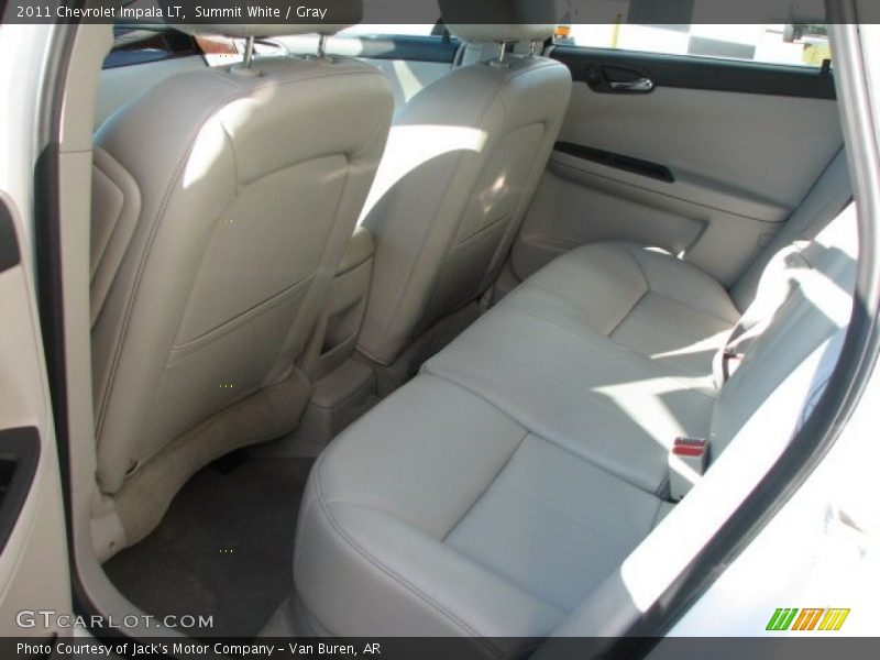 Summit White / Gray 2011 Chevrolet Impala LT