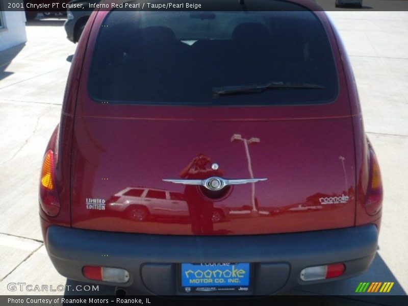 Inferno Red Pearl / Taupe/Pearl Beige 2001 Chrysler PT Cruiser