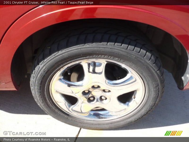 Inferno Red Pearl / Taupe/Pearl Beige 2001 Chrysler PT Cruiser