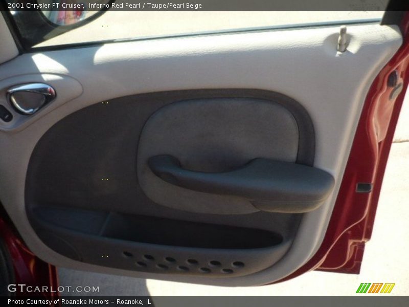 Inferno Red Pearl / Taupe/Pearl Beige 2001 Chrysler PT Cruiser