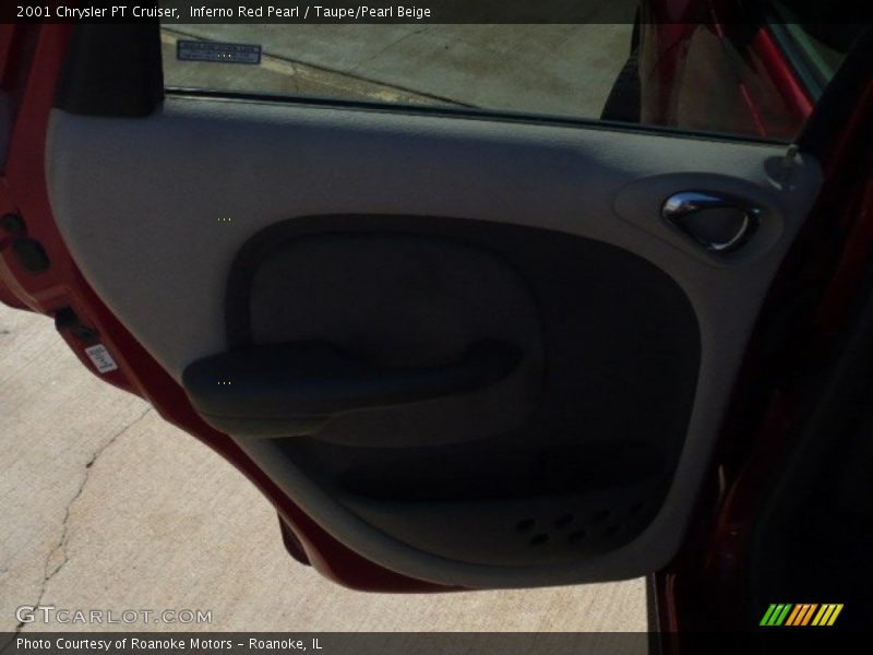 Inferno Red Pearl / Taupe/Pearl Beige 2001 Chrysler PT Cruiser