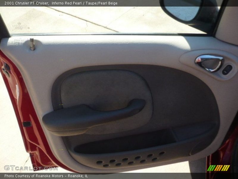 Inferno Red Pearl / Taupe/Pearl Beige 2001 Chrysler PT Cruiser