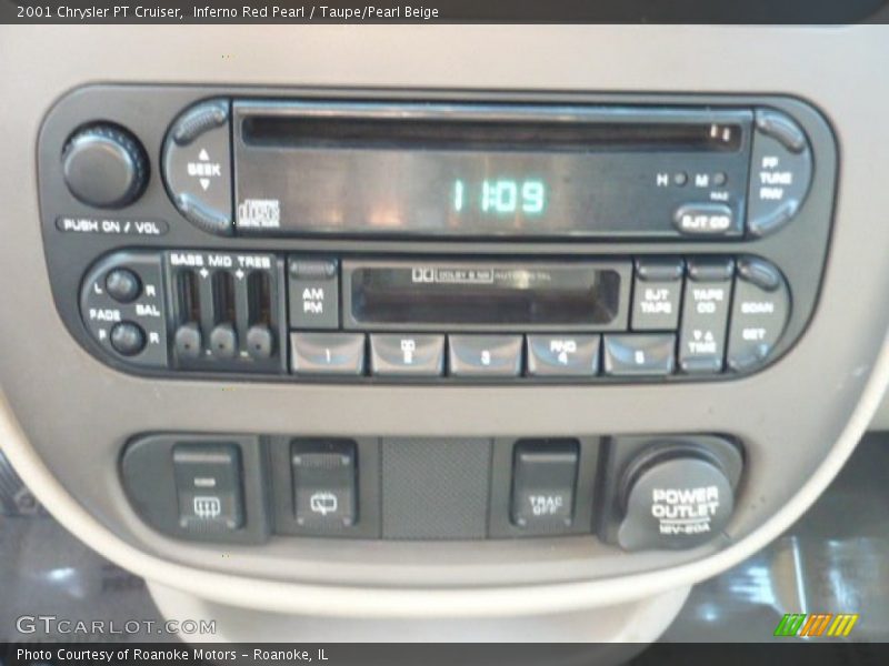 Inferno Red Pearl / Taupe/Pearl Beige 2001 Chrysler PT Cruiser