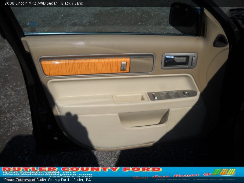 Black / Sand 2008 Lincoln MKZ AWD Sedan