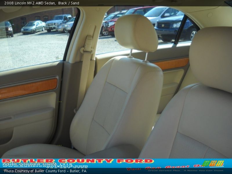 Black / Sand 2008 Lincoln MKZ AWD Sedan