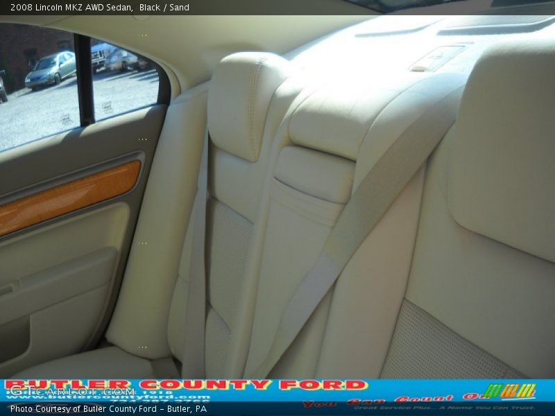 Black / Sand 2008 Lincoln MKZ AWD Sedan