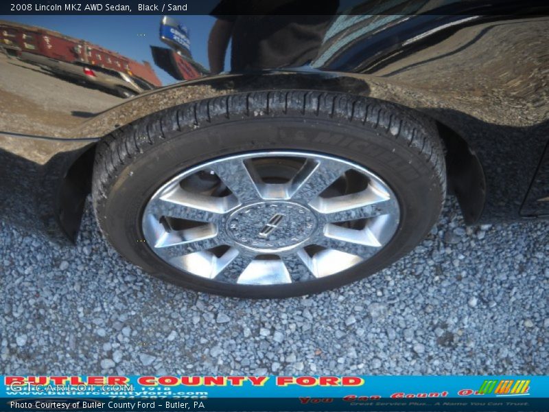 Black / Sand 2008 Lincoln MKZ AWD Sedan