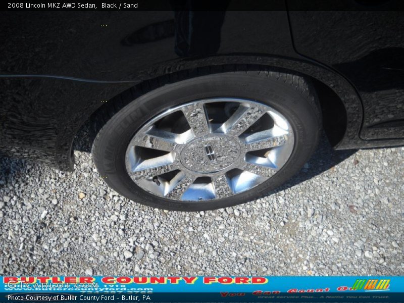 Black / Sand 2008 Lincoln MKZ AWD Sedan