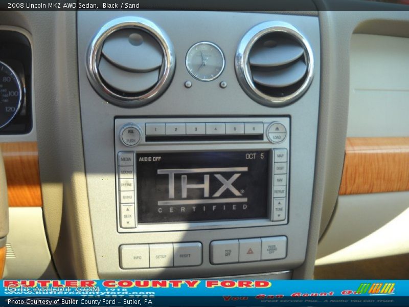 Black / Sand 2008 Lincoln MKZ AWD Sedan