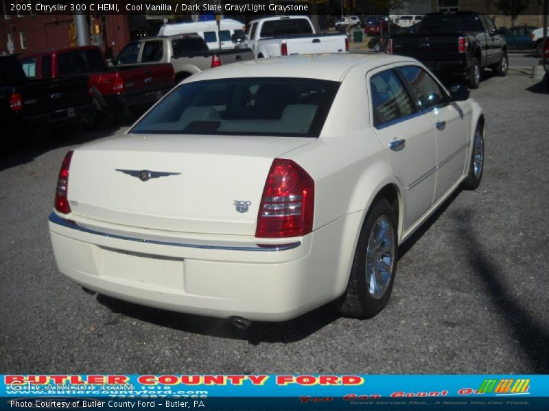 Cool Vanilla / Dark Slate Gray/Light Graystone 2005 Chrysler 300 C HEMI