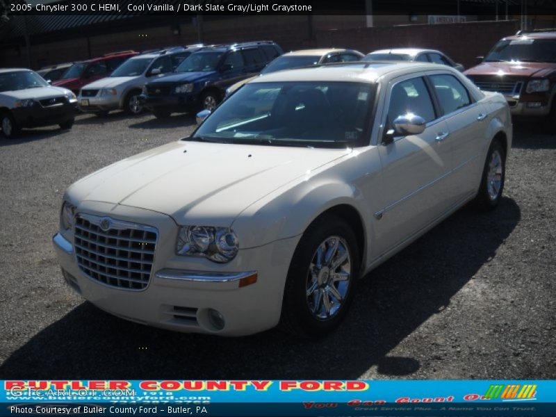 Cool Vanilla / Dark Slate Gray/Light Graystone 2005 Chrysler 300 C HEMI