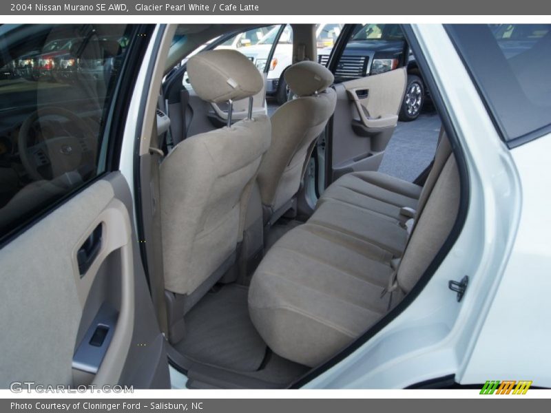 Glacier Pearl White / Cafe Latte 2004 Nissan Murano SE AWD