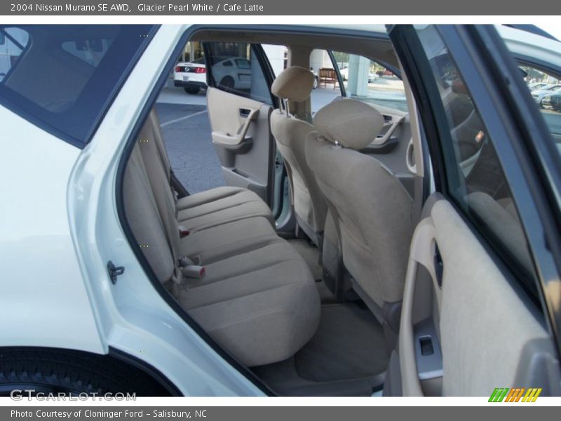 Glacier Pearl White / Cafe Latte 2004 Nissan Murano SE AWD