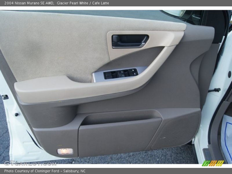 Glacier Pearl White / Cafe Latte 2004 Nissan Murano SE AWD