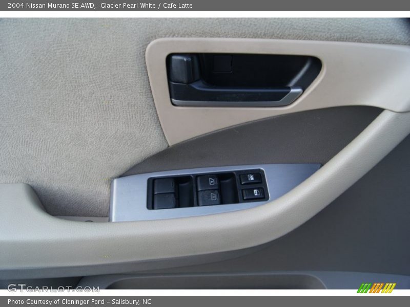 Glacier Pearl White / Cafe Latte 2004 Nissan Murano SE AWD