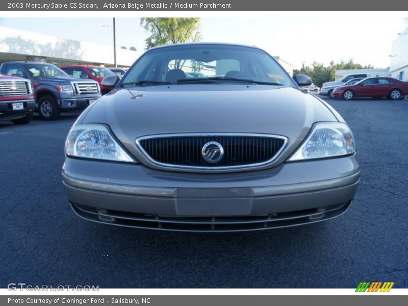 Arizona Beige Metallic / Medium Parchment 2003 Mercury Sable GS Sedan