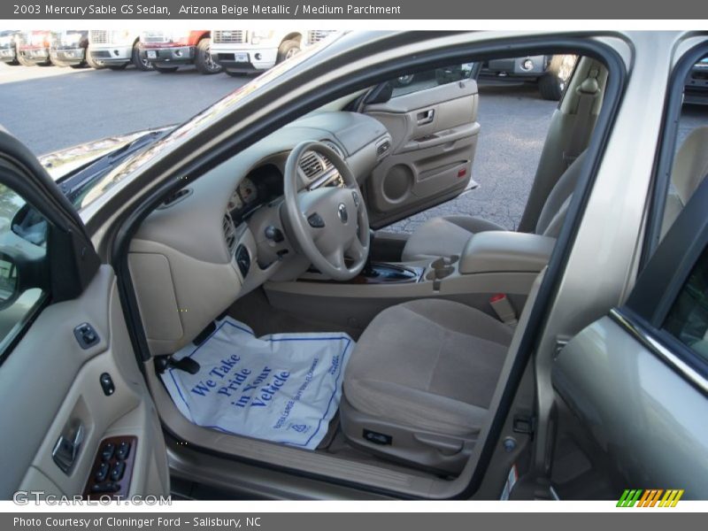  2003 Sable GS Sedan Medium Parchment Interior