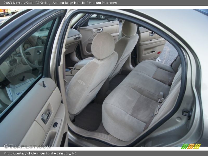  2003 Sable GS Sedan Medium Parchment Interior