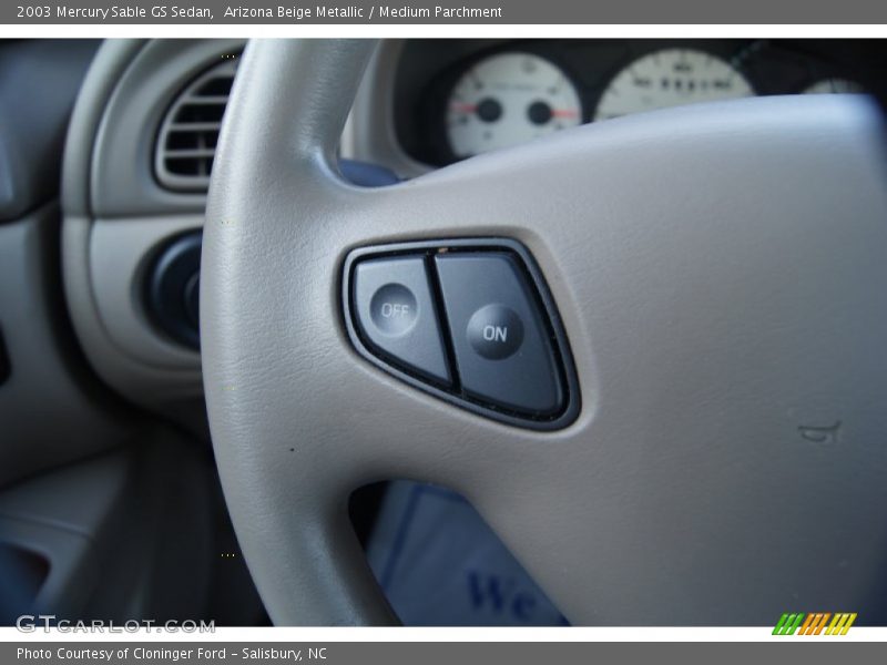Controls of 2003 Sable GS Sedan