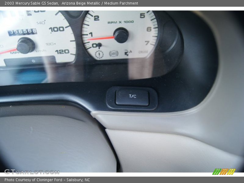 Arizona Beige Metallic / Medium Parchment 2003 Mercury Sable GS Sedan