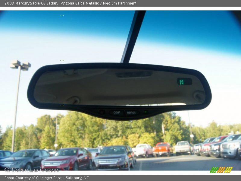 Arizona Beige Metallic / Medium Parchment 2003 Mercury Sable GS Sedan