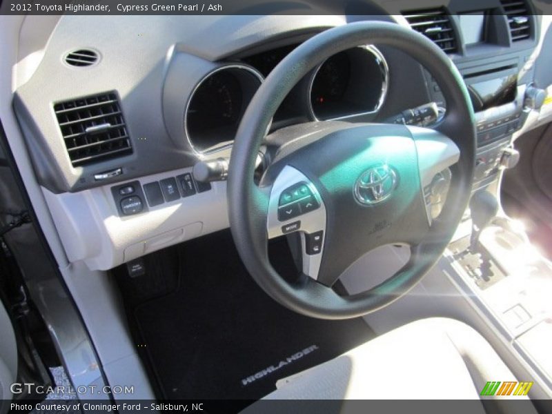 Cypress Green Pearl / Ash 2012 Toyota Highlander