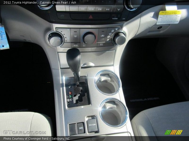 Cypress Green Pearl / Ash 2012 Toyota Highlander