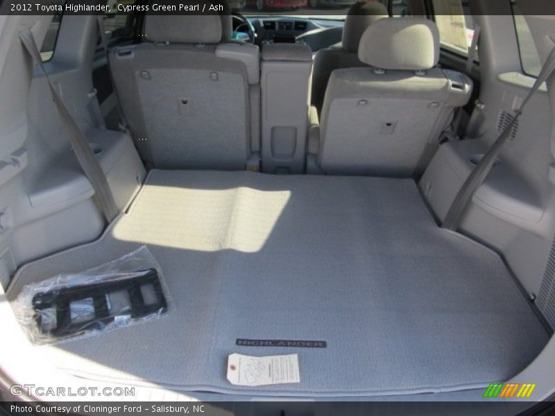 Cypress Green Pearl / Ash 2012 Toyota Highlander