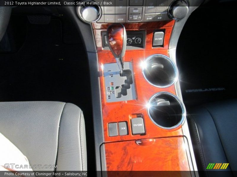 Classic Silver Metallic / Black 2012 Toyota Highlander Limited