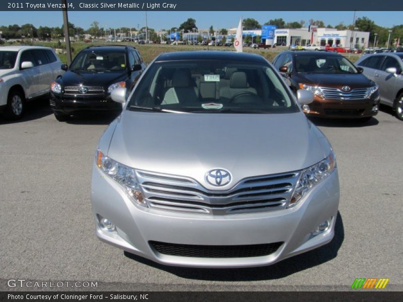 Classic Silver Metallic / Light Gray 2011 Toyota Venza I4