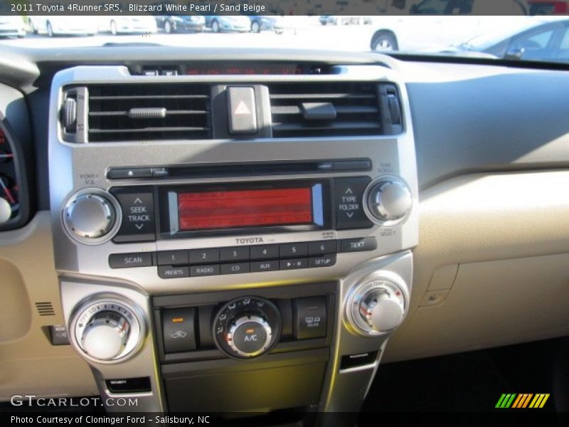 Blizzard White Pearl / Sand Beige 2011 Toyota 4Runner SR5