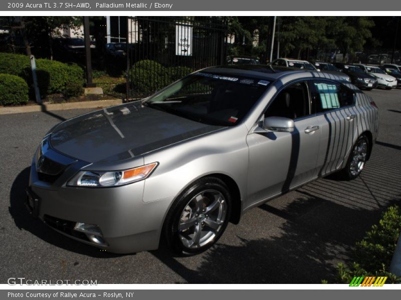 Palladium Metallic / Ebony 2009 Acura TL 3.7 SH-AWD