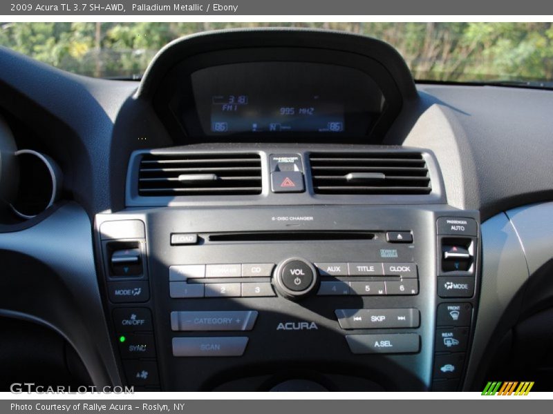 Palladium Metallic / Ebony 2009 Acura TL 3.7 SH-AWD