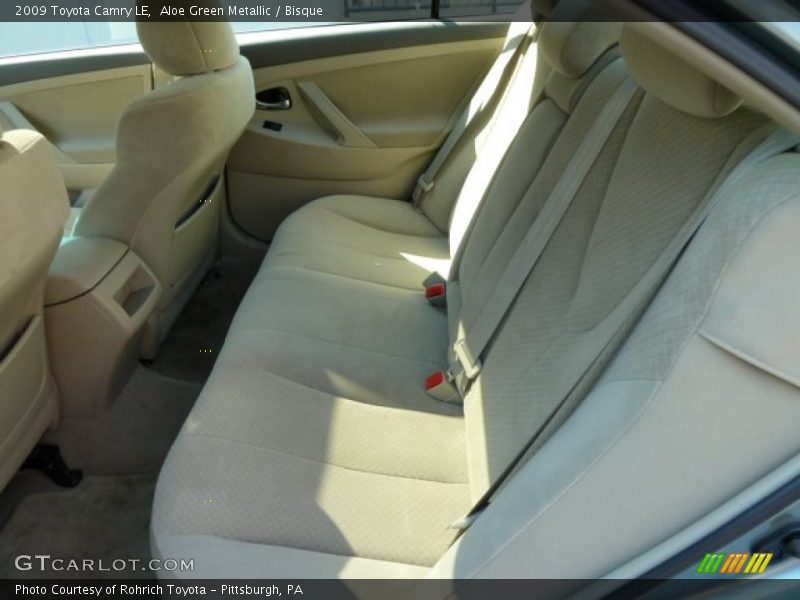 Aloe Green Metallic / Bisque 2009 Toyota Camry LE