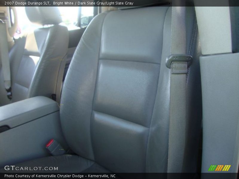 Bright White / Dark Slate Gray/Light Slate Gray 2007 Dodge Durango SLT