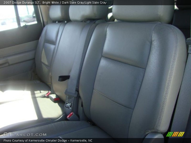 Bright White / Dark Slate Gray/Light Slate Gray 2007 Dodge Durango SLT