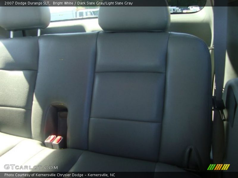 Bright White / Dark Slate Gray/Light Slate Gray 2007 Dodge Durango SLT