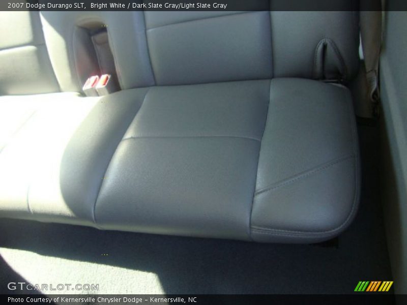 Bright White / Dark Slate Gray/Light Slate Gray 2007 Dodge Durango SLT